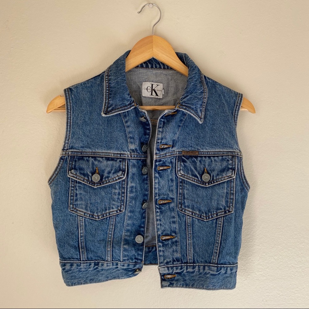 Vintage Calvin Klein Denim Vest